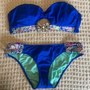 Victoria's Secret Blue Bikini